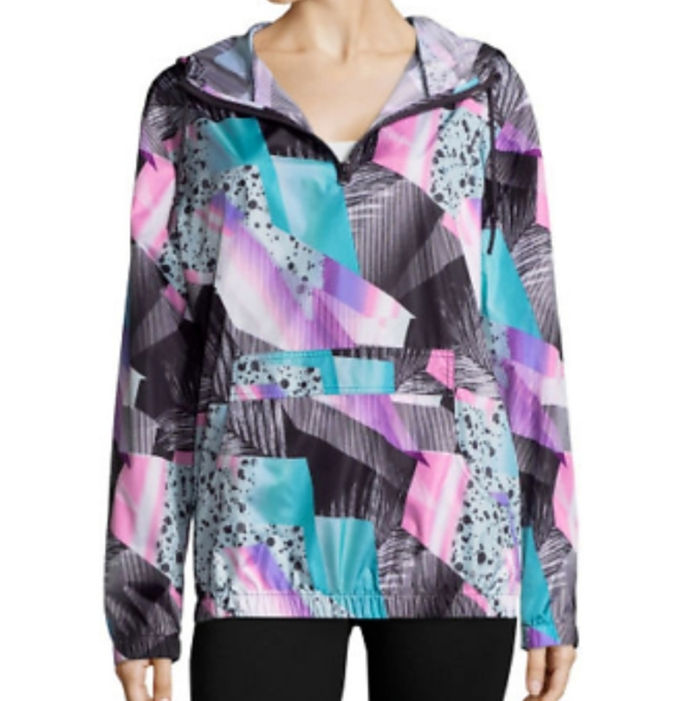 Flirtitude Rain Resistant Windbreaker